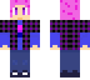 bi guy in purple flannel