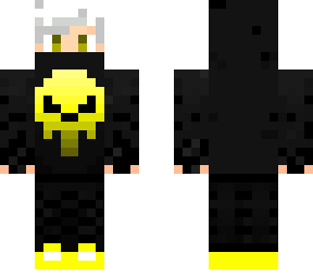 golden hoodie skull boy v2