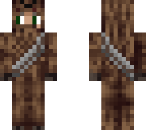herobrine ( scared with hood