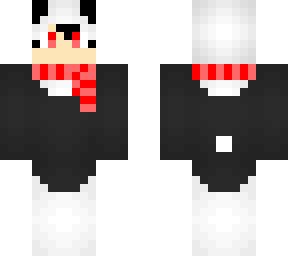 panda red boy