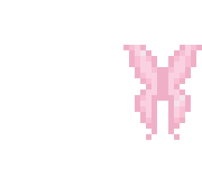 pink fairy wings