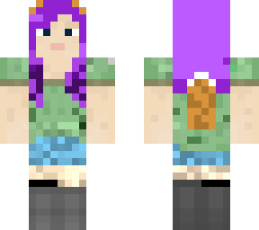 purple haired fox girl (updated)
