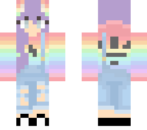 rainbow girl