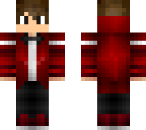 red hoodie