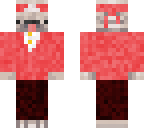 red suit pug