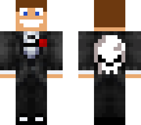skull tuxedo