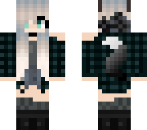 steve ver. of cute wolf girl