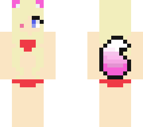 wolf girl swimsuit