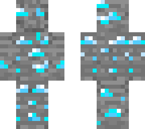 a diamond ore man