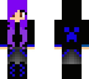 black creeper hoodie girl