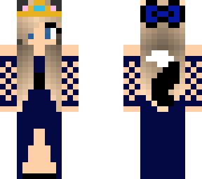 bleu dress