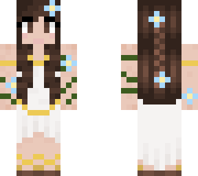 blue flower ethereal princess