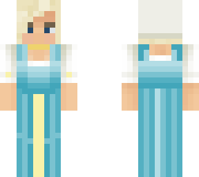 final blue dress