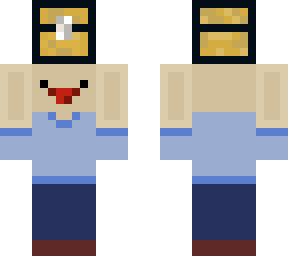 guy holding a chest
