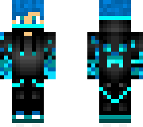 new blue pro player skin