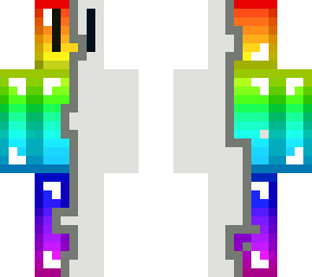 rainbow --- black white