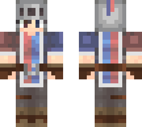 red and blue knight