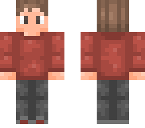 red sweater