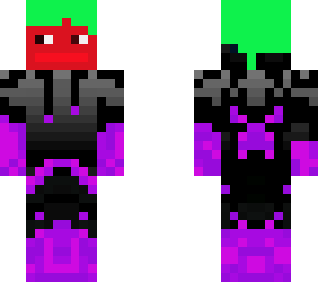 cool red man