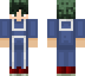 deku - school gym uniform