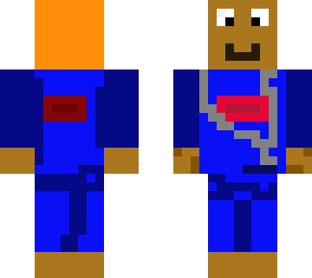 jumpsuit bald dude