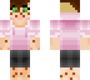 made myself in minecraft.