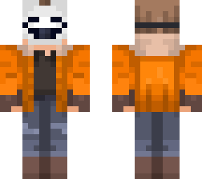 orange shirt
