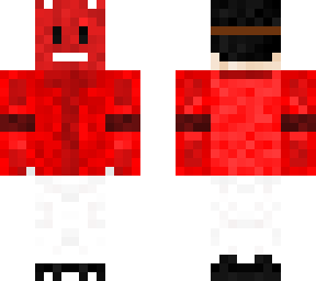 red masked guy | Minecraft Skin