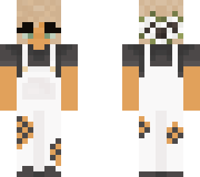 white overalls