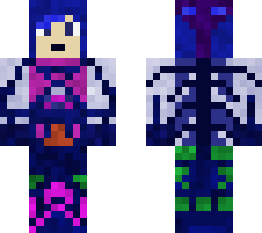 blue hooded dude