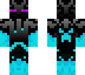 casual blue enderman