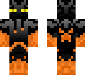 casual orange enderman
