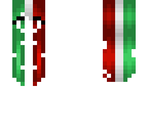 flag - mexico - green white and red - hb