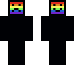 happy/sad rainbow man