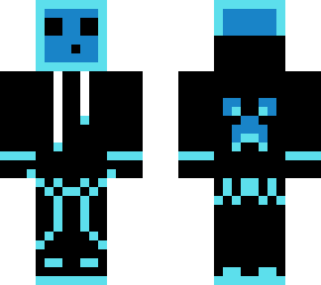 neon blue slime