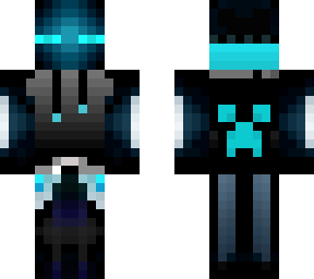 neon ender man