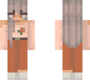 peach outfit