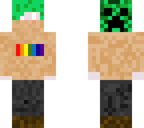 rainbow+creeper guy