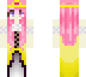 skin for a friend pink and yellow
