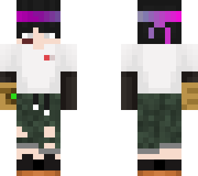 black hair