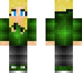 blonde girl skin
