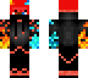 demon guy with fire arms
