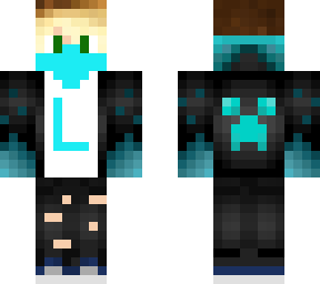 gamer with l logo