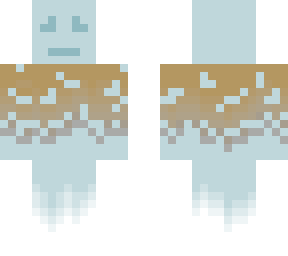 ghost with ragged sweater