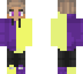 gold and purple purpled skin
