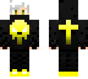 golden hoodie skull boy v3