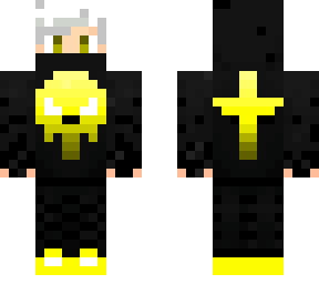 golden hoodie skull boy v4