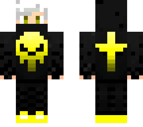golden hoodie skull boy v5