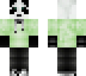 green panda skin (boy)