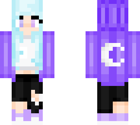 moon hoodie girl